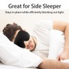 Sleep Mask for Women Men, 100% Blackout 3D Contoured Cup