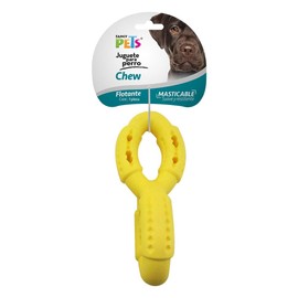 Fancy Pets Juguete Eslabón Doble Chew para Perros Mediano 19.8 x 7.8 x 7.8 cm Flotante Espuma TPR Resistente