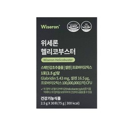 Wiceron Helico Booster 2.5g x 30 packets 1 / 위세론 헬리코부스터 2.5g x 30포 1개