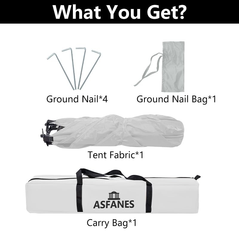 ASFANES Outdoor Waterproof Pet Automatic Camping Tent, Pop up Cave