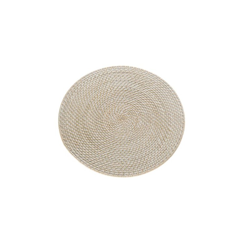 KOUBOO Laguna Table placemat, Round Table Mats Set, Woven Placemats,