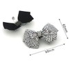 JDYaoYing 2 x Sparkly Bowknot Shoe Clips for Women Removable
