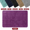 Vinsani Bath Mat Non Slip Bathroom Mat Thickened Fluffy Microfiber