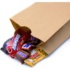 Made in USA 50-Pack Brown Kraft Party Favor Treat Paper