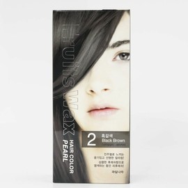 Kwailnara Fruits Wax Hair Color Pearl Pearl 2 Dark Brown (W52710E) - Basic Product / 과일나라 후르츠왁스 헤어칼라 진주펄 2 흑갈색 (W52710E) - 기본상품