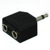 CESS 3.5mm Mono Male to Dual Port 3.5mm Mono Female