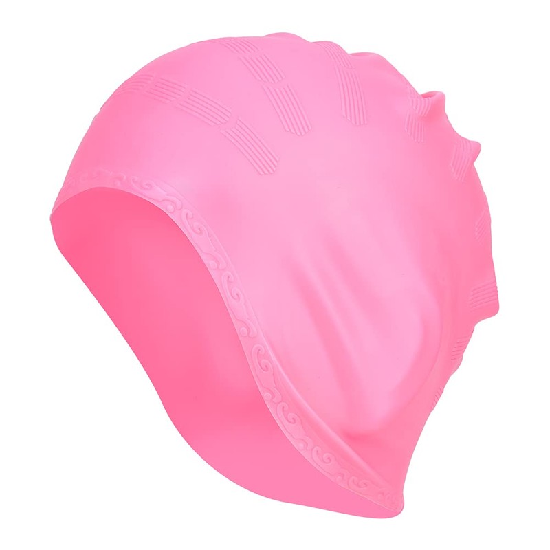 Swim Cap, Comfortable Fit to Protect Your Ears, Shedding Prevention,
