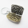 TaylorCustom Cretaceous Paleogene (K-Pg) Fossils Keychain