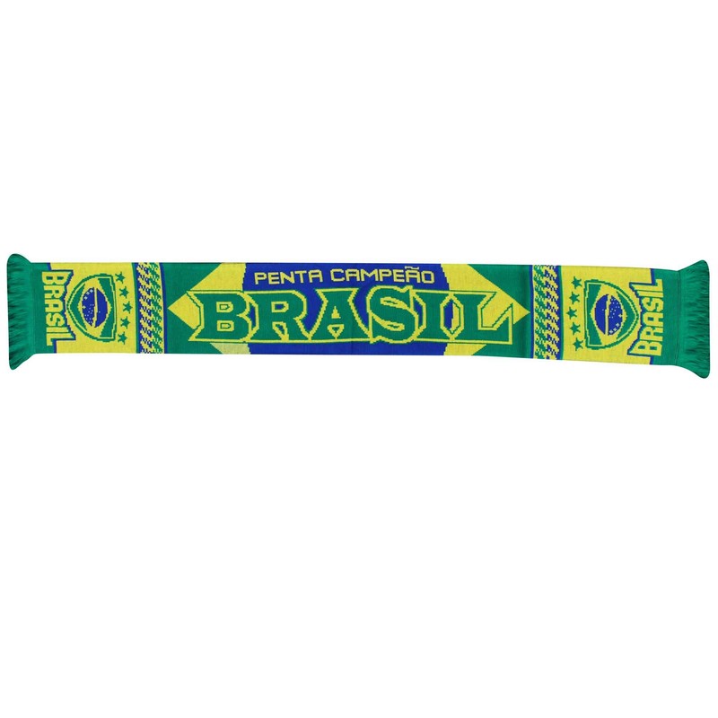 Brazil (Brasil World Cup Football Fans Scarf (100% Acrylic)