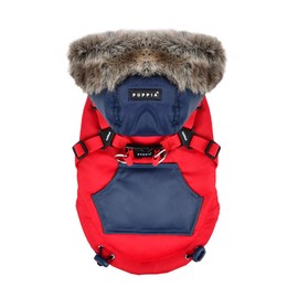 Puppia Orson Pet Coat, X-Large, Red