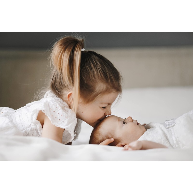 3 Fitted Sheets 40 x 80 cm Organic Cotton White