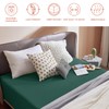 SSW HOMES Single Fitted Sheet Emerald - Deep Pocket 16