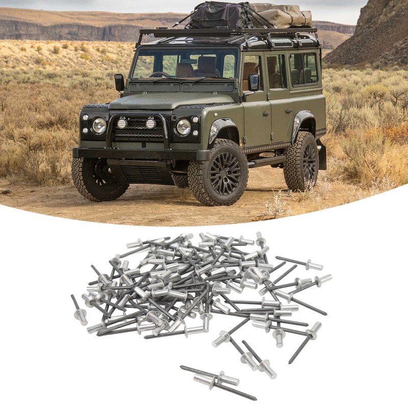 100PCS Body Capping Closed Rivets Easy Operation Bumper Rivets Replacement