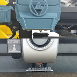 3D Printer Accessories Nozzle Cleaning: Upgrade a Large Block Silicone Brush Wiper Compatible with Multiple Model Soft Clean Tool Extruder Filament Buildup Removal Clog Prevention No Brackets Provided