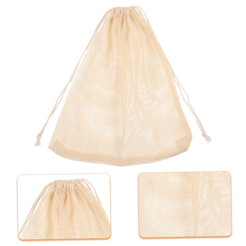 MAGICLULU Boil Seafood Bags 4pcs Cotton Pot Bags for Cooking