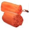 NovaMedic Emergency Sleeping Bag 5 Pack – 84"x36" Thermal Mylar
