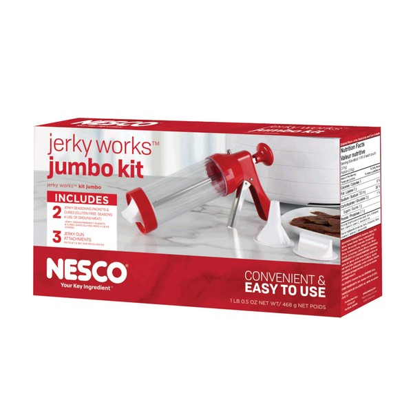 Nesco BJX-5, Jerky Works Jumbo Kit, Red