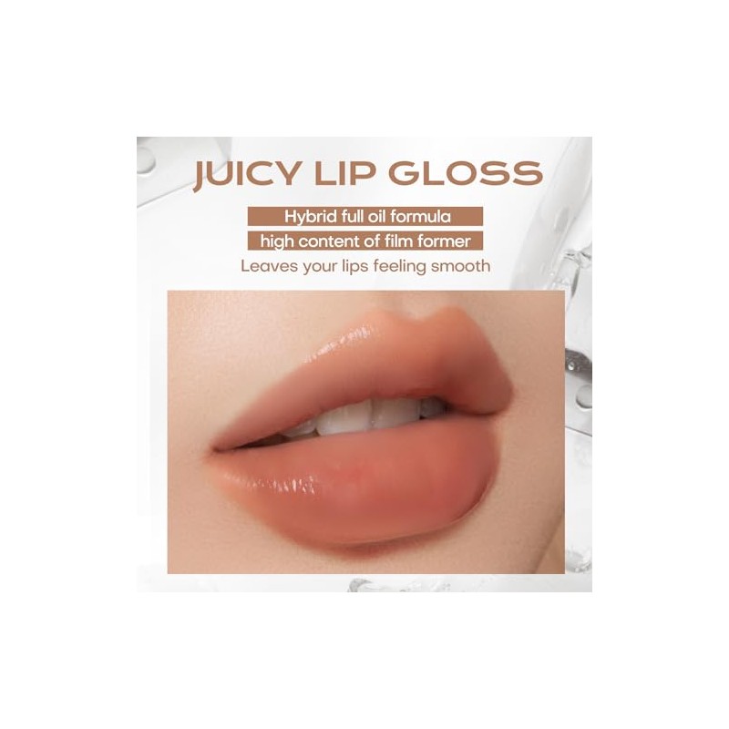 Mistine Plumping Lip Plumper, High Shine,Moisturizing Essence Lip Gloss Gloss