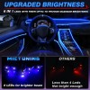 MICTUNING 10M Car RGB LED Strip Lights - 6 in