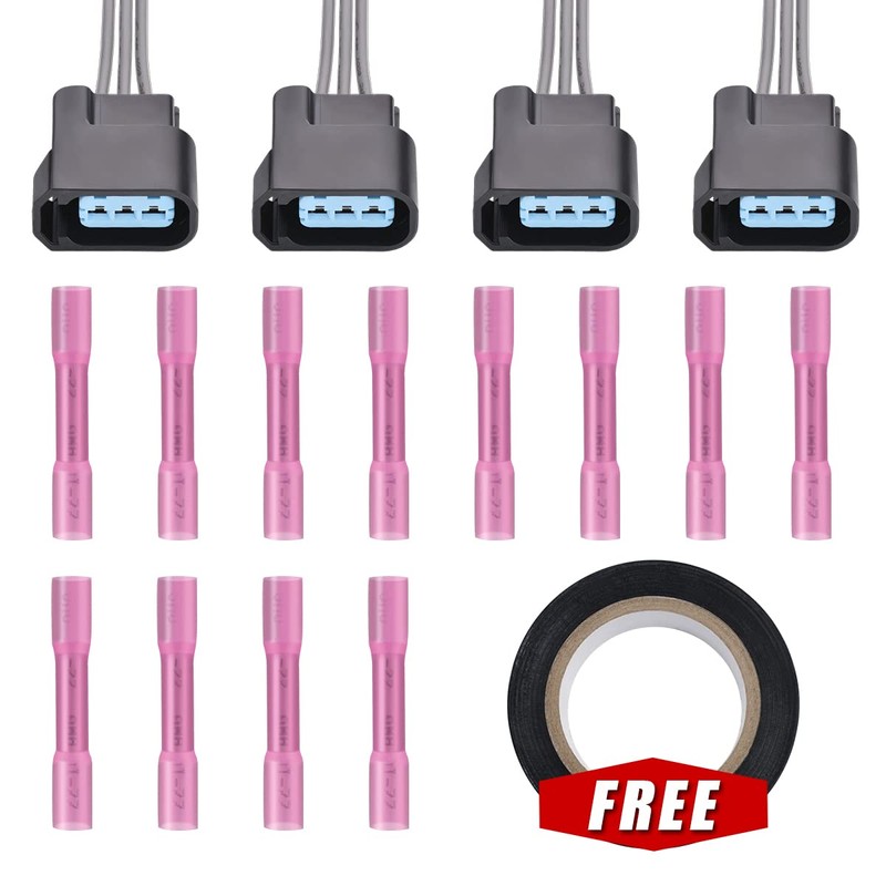 Performance Master Set of 4 Ignition Coils & Pigtail Connector