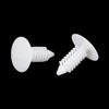 X AUTOHAUX 40pcs 7mm Hole Dia Plastic Bolt Rivets Bumper