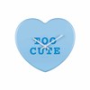 Karlsson Wall Clock Heart Candy - Blue - 30 x