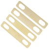 4Pcs Guitar Neck Shim Brass Material Heightening Gasket Set Musical