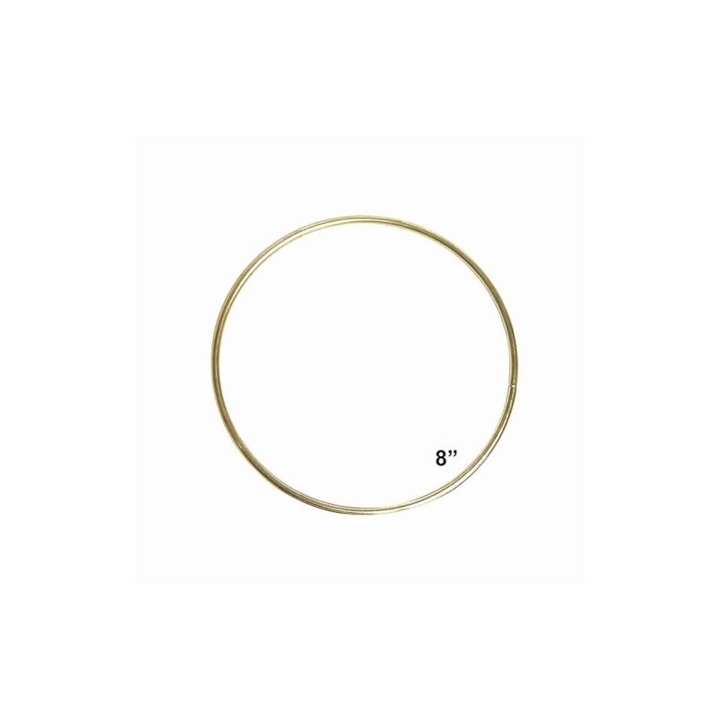 8" Inch Brass Ring
