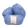 100% Pure Wool Yarn Superwash Set of 3 Skeins (150