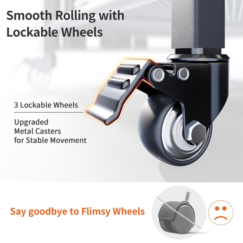 niffgaff Golf Bag Organizer Golfing Storage Stand for Garage Golf