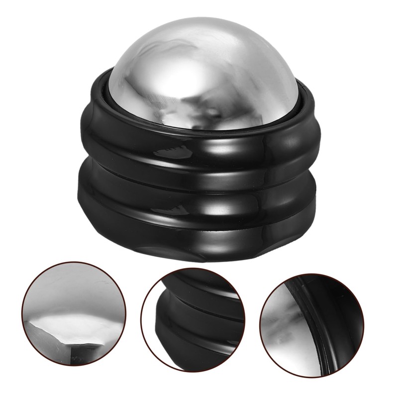 KOMBIUDA Deep Tissue Massage Ball Stainless Steel Roller Body Massager
