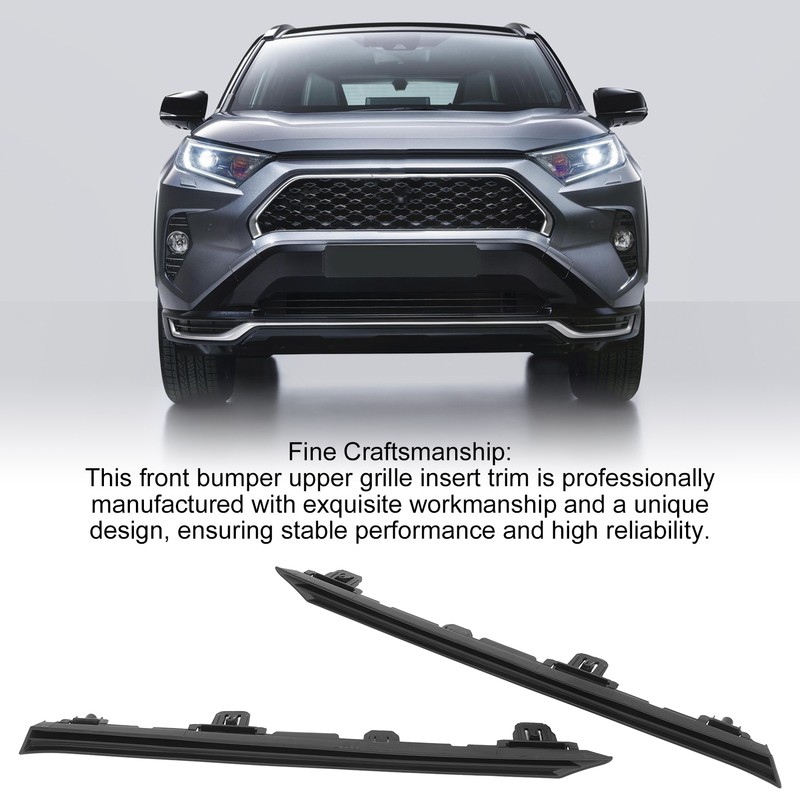 Front Bumper Upper Grille Insert Trim 53123 0R050 High Strength