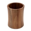 The Pretty Turtle Bamboo Kitchen Counter Utensil Crock Holder Caddy