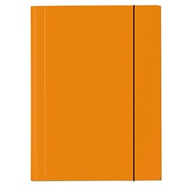 Veloflex A4 Folder/Binder Laminated Orange