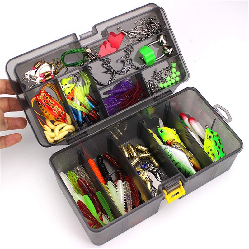 Pure Vie Fishing Topwater Lures Kits Mixed Universal Artificial Soft