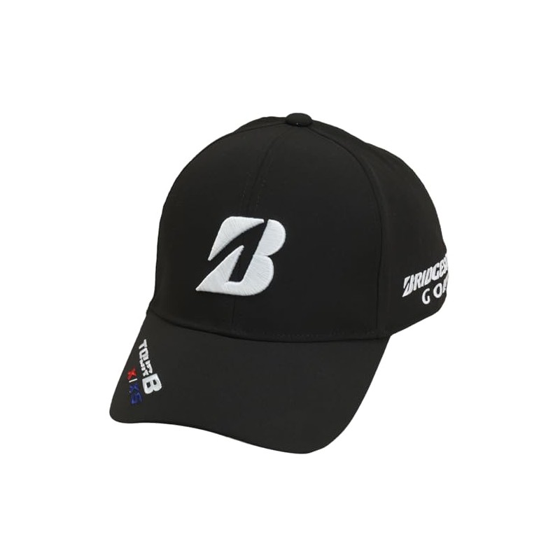 Bridgestone CPG24A Men's Cap Pro Model Cap, BK, LL