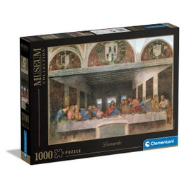 Clementoni - 31447 - Museum Collection puzzle for adults and children- Leonardo: The Last Supper - 1000 Pieces