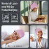 Castor Oil Pack Wrap for Head,Elastic and Reusable Head mask