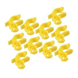 REPAIROCK Hood Prop Rod Holder Hood Clips Hood Rod Clip Fit for Ford Focus 2012-2018 for Ford Fusion 2013-2020 No.W713903S300 - Pack of 10 Auto Replacement Parts