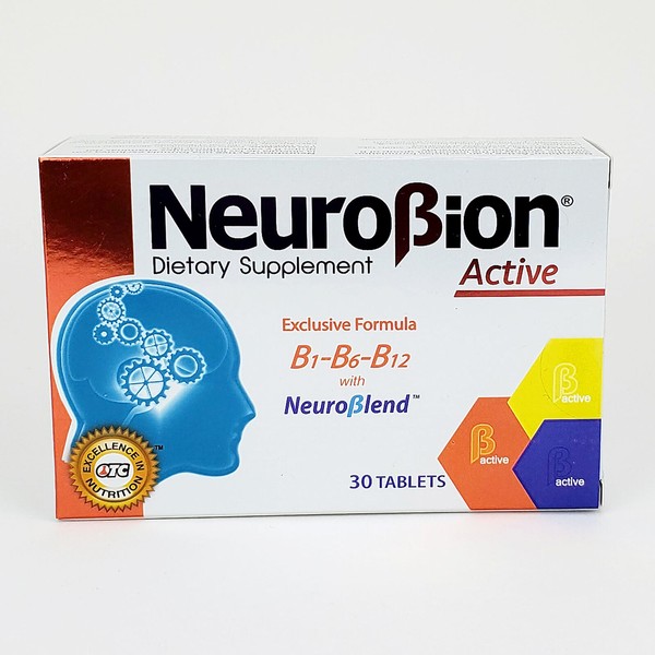 Neurobion Active With B12 Exclusive Formula B Complex Vitamins Vitaminas