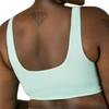 Coobie Comfort Bra, Seafoam, Large