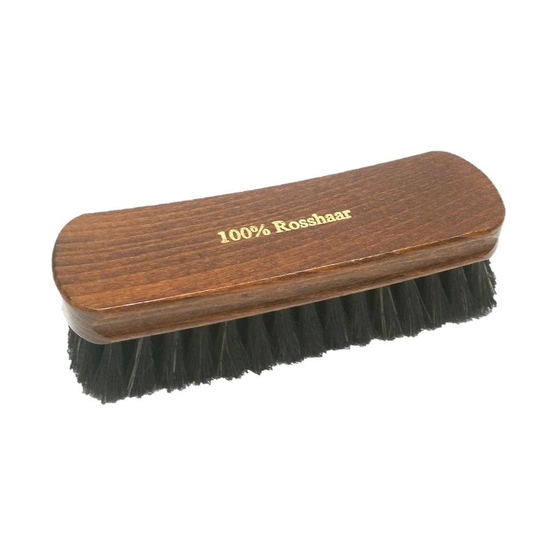 HEBOLD Schuhmacherei Set of 5 Shoe Brushes Made of Horse