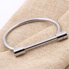 ANBALA Stylish Titanium Steel D Shape Bar Screw and Shackle