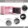 Marcree 0.23 Cubic Small Safe Box for Home, Mini Digital