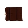 Coccinelle Magic Wallet Grained Leather Brule