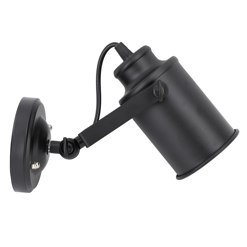 Wall Sconce Plug in Lamp Indoor Bedroom Bedside American Retro