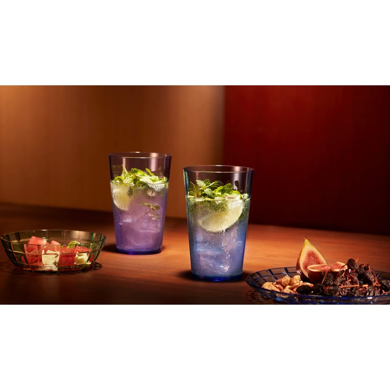 SCANDINOVIA - 19oz Unbreakable Premium Drinking Glasses Set of 6