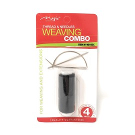 Weaving Combo, Needles and Thread Set, Black