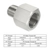 sourcing map Pipe Fitting Reducer Adapter, 1/4 PT Male to
