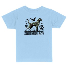 Southern Boy Toddler Kids T-Shirt 5T Light Blue